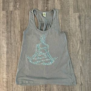 Soul flower yoga tank